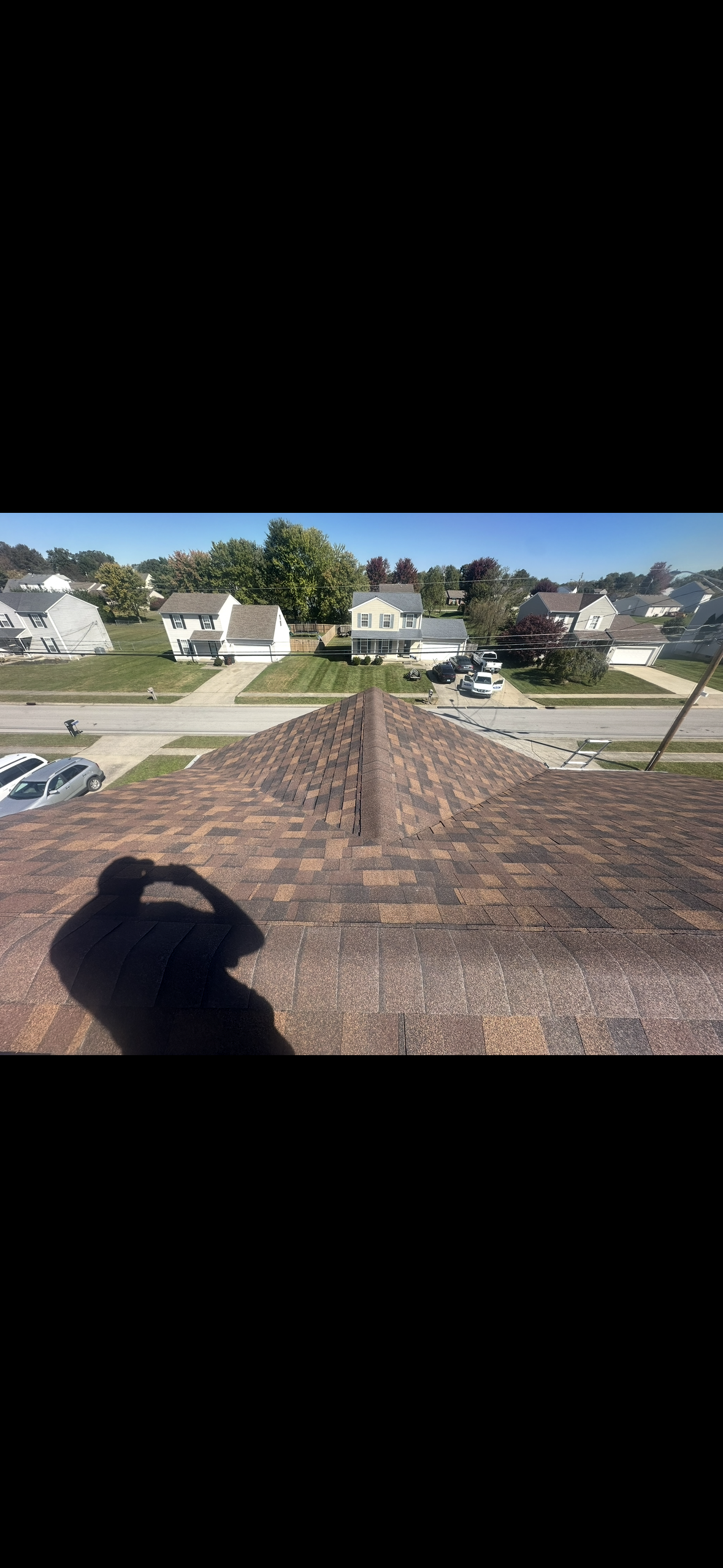 New Shingle Roof Ridge Line in Elizabethtown, KY by RenovateX LLC